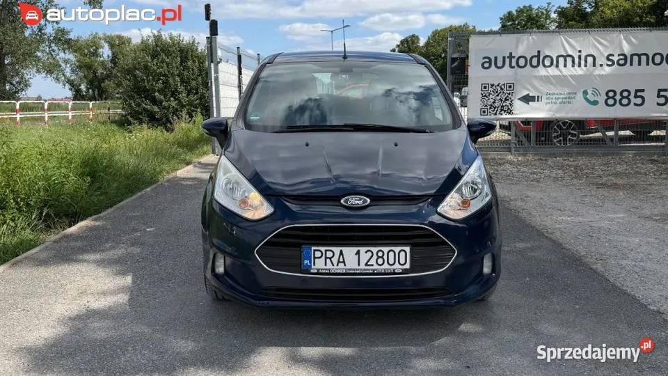 Ford B Raty benz KLIMA 100 bezwypadkowy Nowy MPV Samochody osobowe