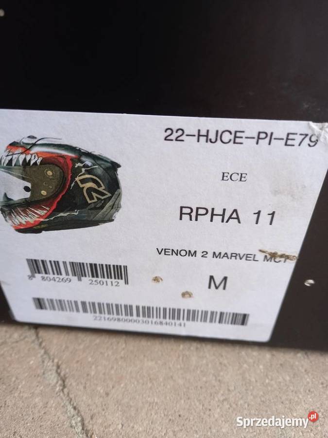 Kask motocyklowy Marvel RPHA 11 wielkopolskie Śrem