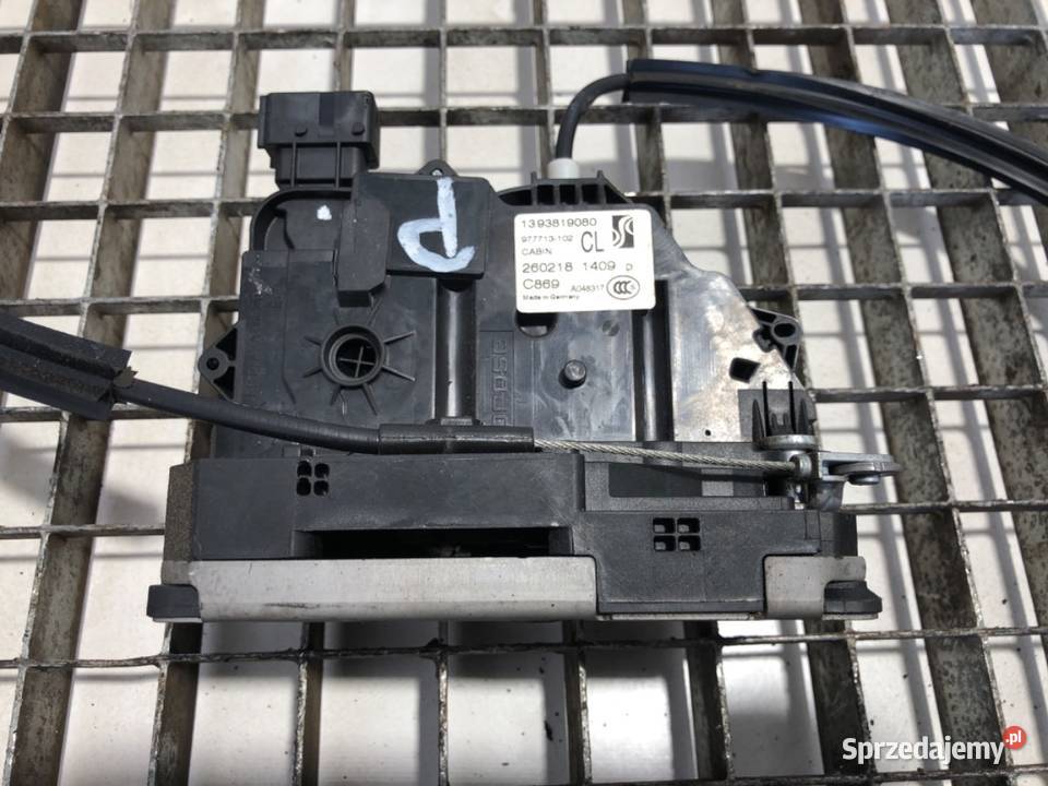 ZAMEK DRZWI PRAWY PRZÓD CITROEN JUMPER II Bus