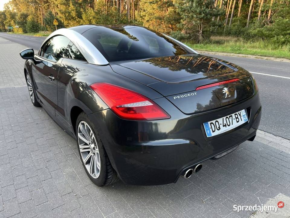 Peugeot rcz 16 benz 156 AUTOMAT Czarna klimatyzacja