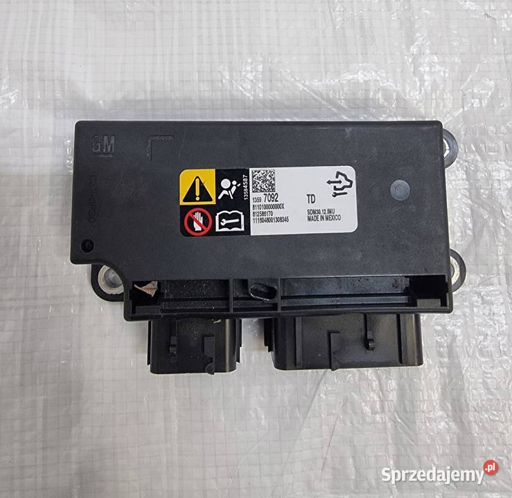 STEROWNIK PODUSZEK AIRBAG OPEL CORSA E 13597092 sprzedam