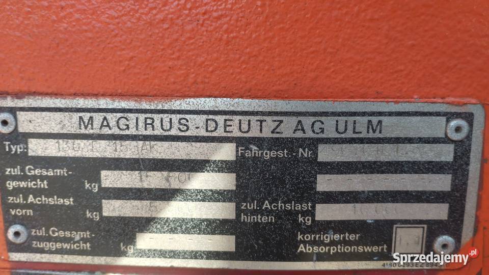 Magirus Deutz Oldtimer zachodniopomorskie Białogard
