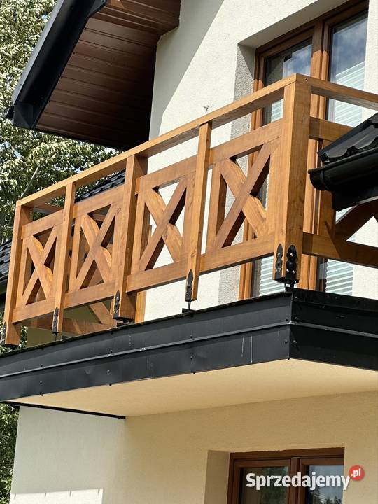 Barierki balkonowe na tarasy do ogródków piwnych Skawa sprzedam