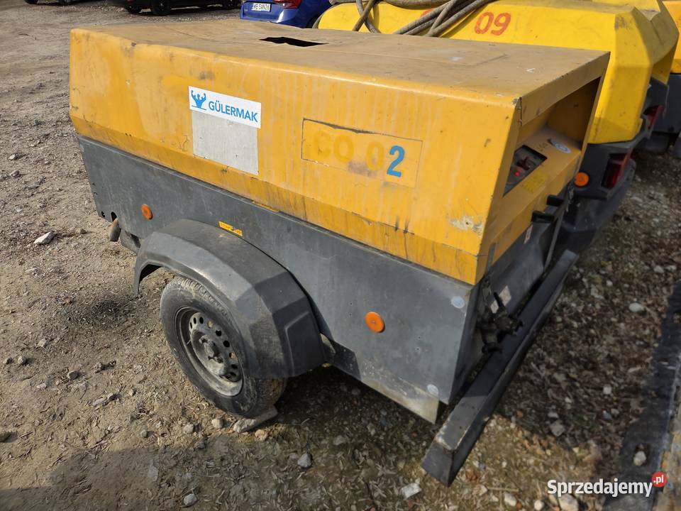 Sprężarka kompresor przewoźny Atlas Copco Topołowa sprzedam