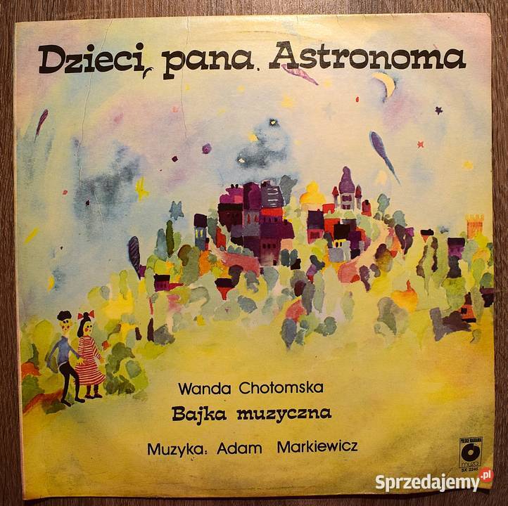 Dzieci Pana Astronoma Wanda Chotomska wydanie I płyta winylowa