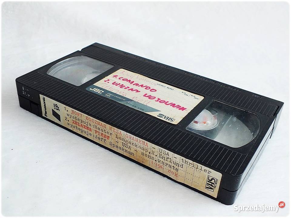 Kaseta VHS PENSONIC 180min Film Nowy Koszmar Filmy