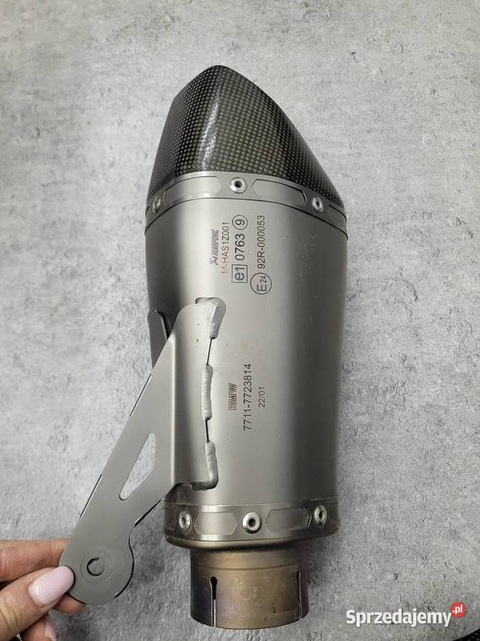 BMW S 1000 R S1000R K47 TŁUMIK WYDECH OSŁONA OEM Nowy Tomyśl