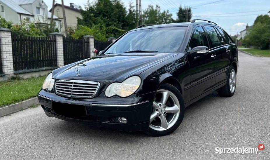 Mercedes C klasa 2002r 18 kompresor mazowieckie Pilawa