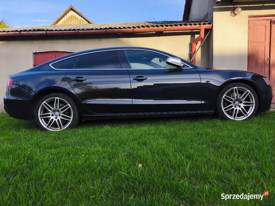 Audi S5 uszkodzona Siedliszcze-Osada