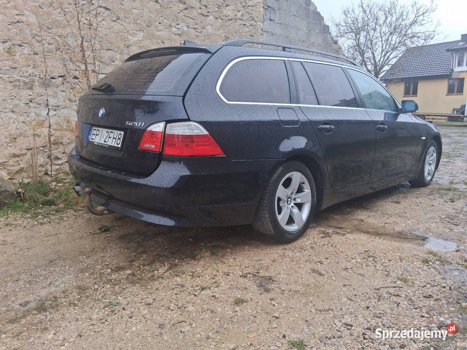 BMW e61 LCI N43 163 uszkodzona E60 Rok produkcji 2008 Łopuszno