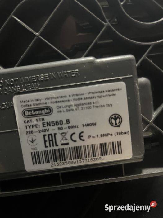 Ekspres DeLONGHI EN560B Nespresso Tuliszków sprzedam