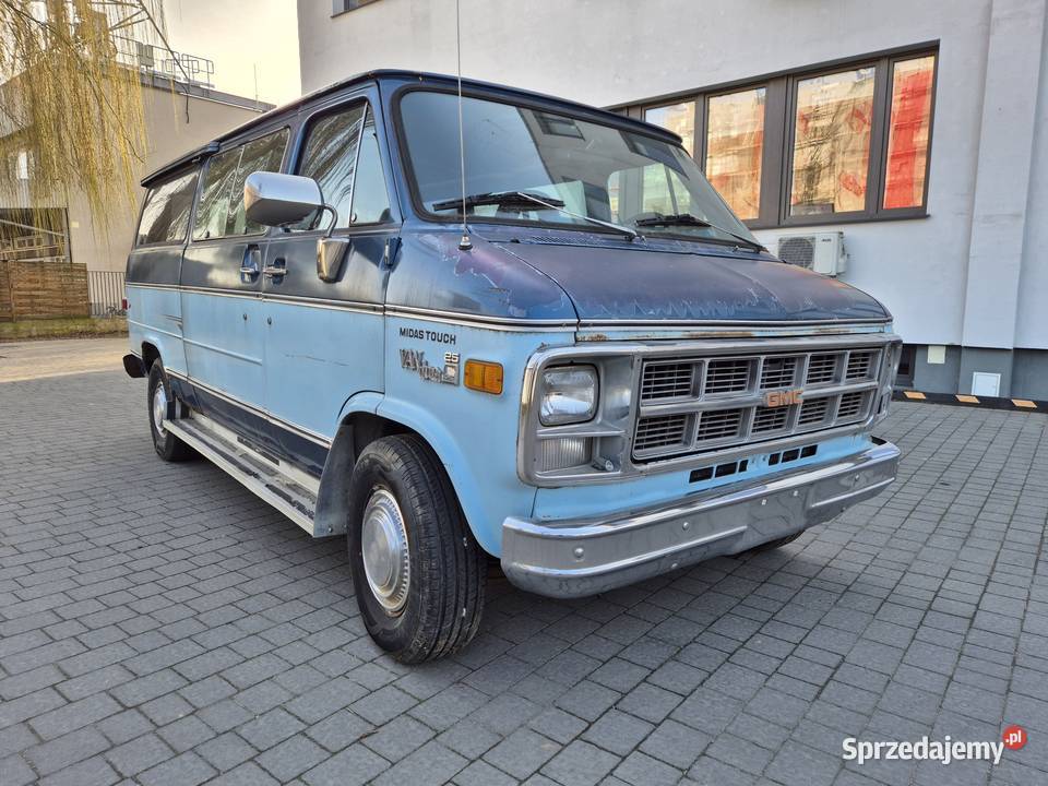 GMC VanDura 1978 V8 57L Super baza na kampera małopolskie Kraków sprzedam