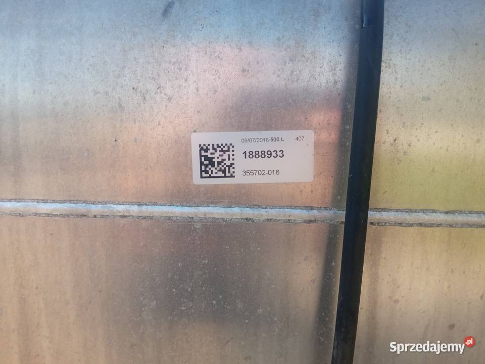 Zbiornik paliwa 2018 500l Scania kompletny Pajęczno