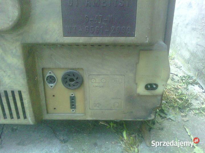 stary telewizor lampowy Zawiercie