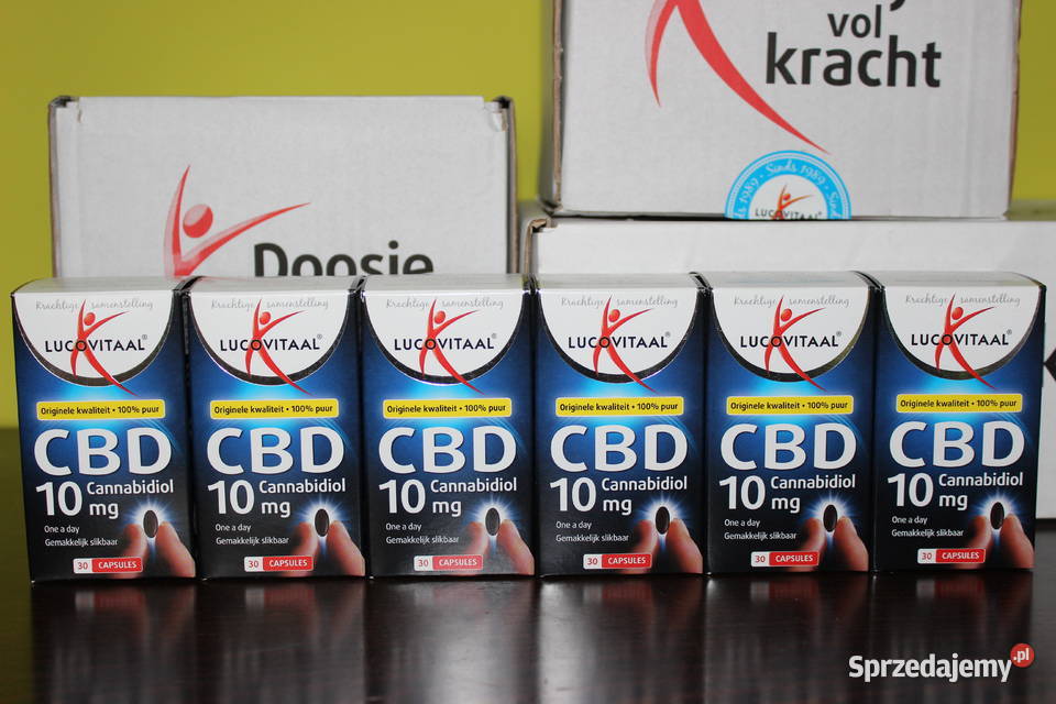 Lucovitaal Olej konopny CBD 10mg 30 kapsułek łódzkie Łódź