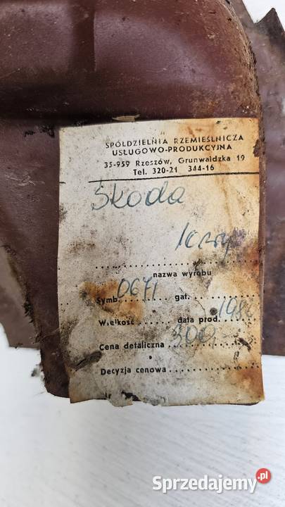 Progi nowe skoda 100 prod 1982 r Części montażowe Mielec