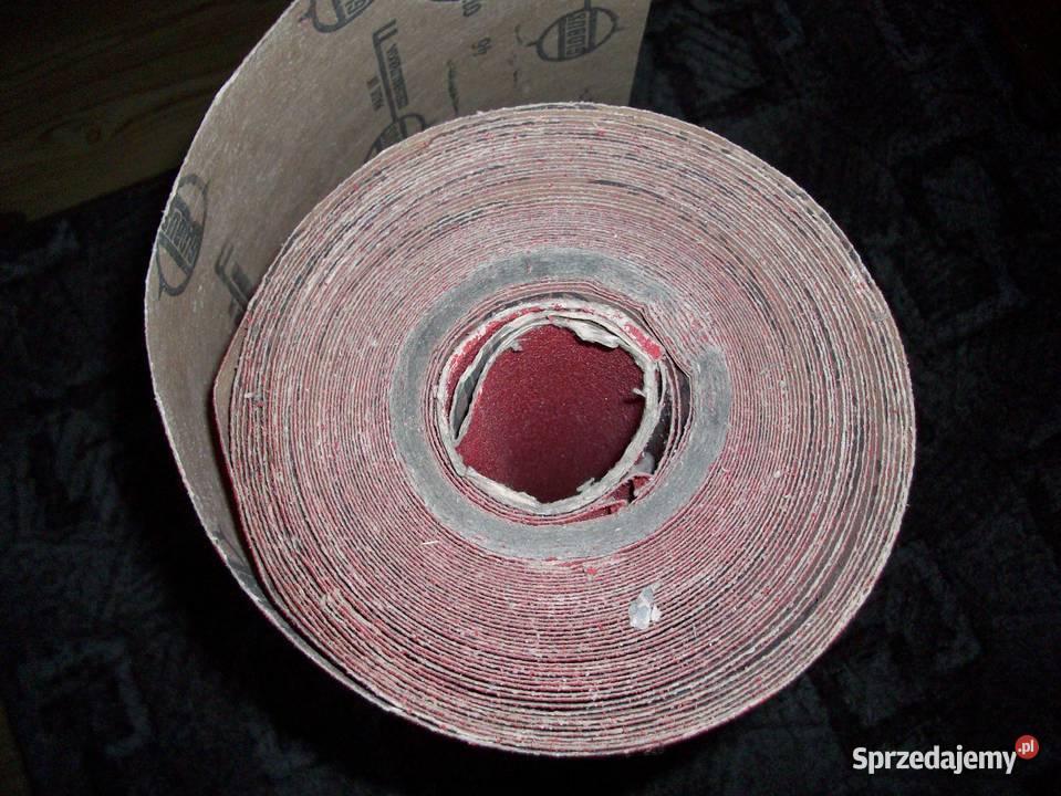 PAPIER ŚCIERNY 425 GROBUS ROLKA Produkcja dolnośląskie Kowary sprzedam