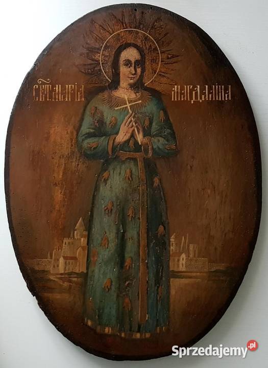 Ikona Święta Maria Magdalena 0186 mazowieckie sprzedam