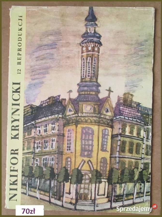 Pamiątka z Krynicy 1959 Historia o Nikiforze łódzkie Łódź