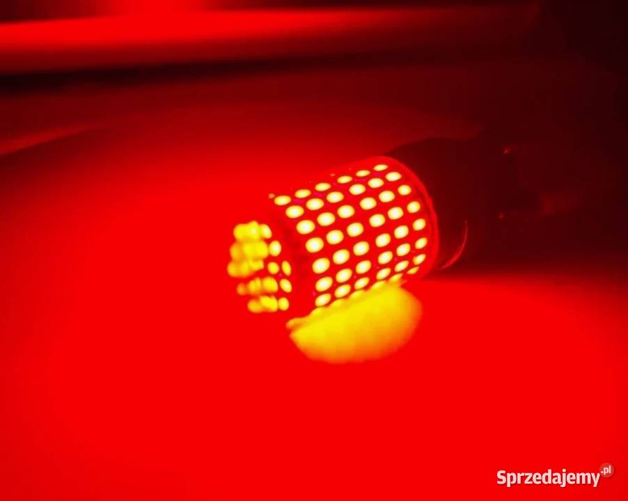 Sprzedam nowe żarowki 144 led czerwone P215w osobowe łódzkie Kutno