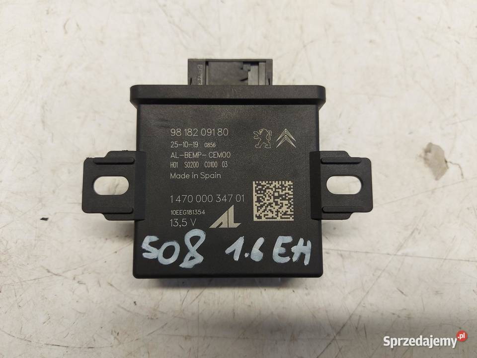 PEUGEOT 508 II Moduł sterownik lamp świateł Czujniki i sterowniki świateł