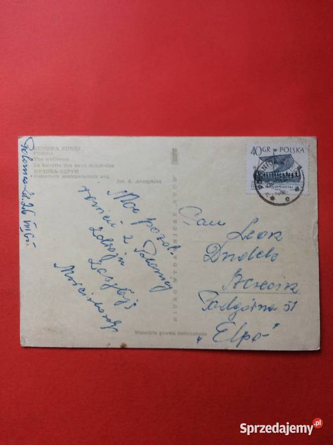 2691 Widokówka Kudowa Zdrój Antykwariat Szczecin