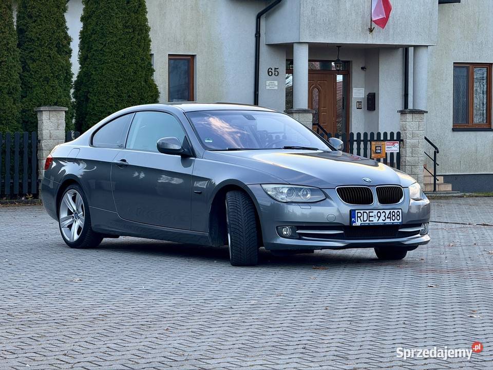 BMW Seria 3 E92 LCI 318i 2011r Oryginalny manualna Motoryzacja Pilzno