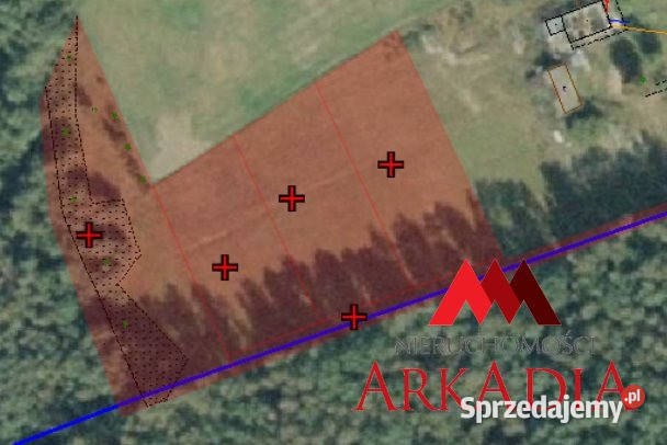 sprzedaży działki 1678m2 Czerskie Rumunki sprzedam