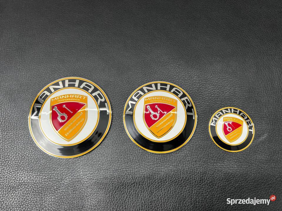 Zestaw logo Manhart BMW 3 Chełm