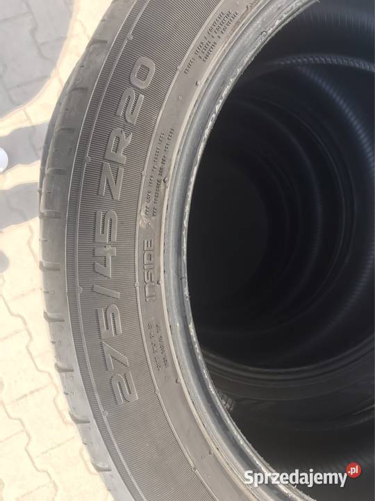 Opony letnie nokian 275 45 r20 podkarpackie Mielec