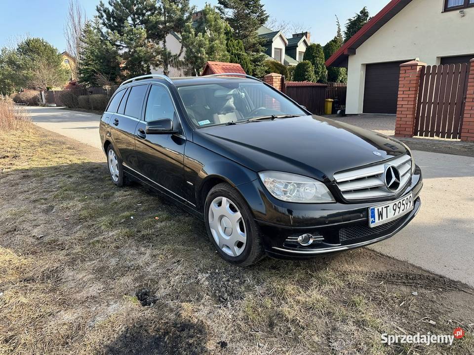 MercedesBenz Klasa C W204 22 MERCEDES W 204 220 czarny Mercedes-Benz Warszawa