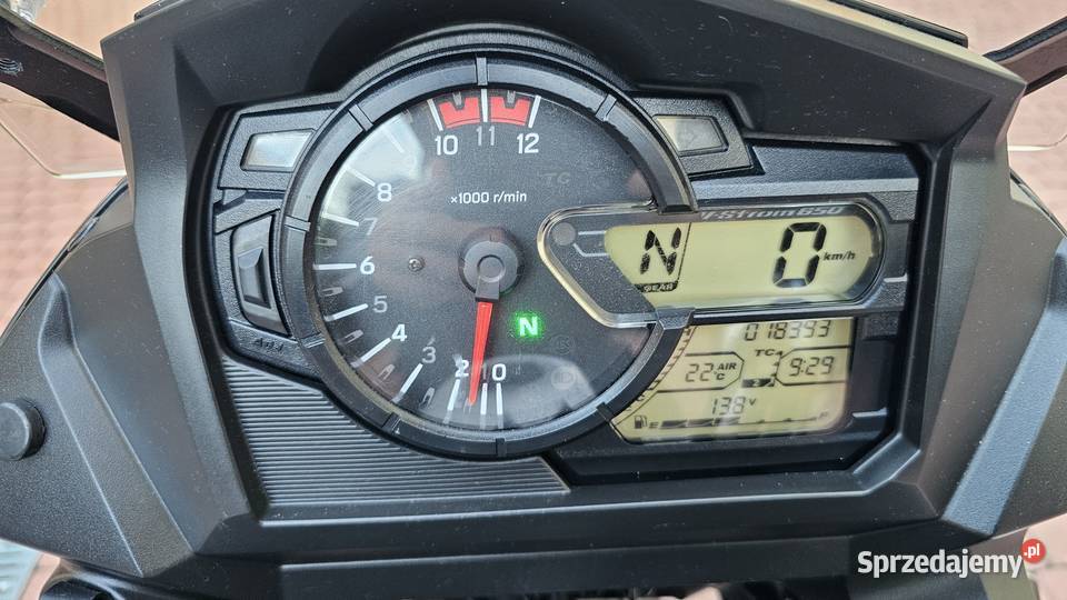 Suzuki VStrom 650 ABS DL650 71 V2 2018r z Zarszyn