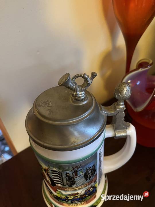 Kufel z armataą i trąbką Gdańsk