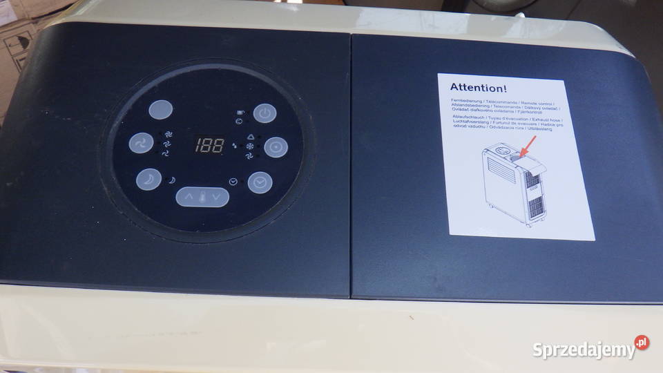 Duzy Klimatyzator Przenośny ze Sknadynawii Rzeszów