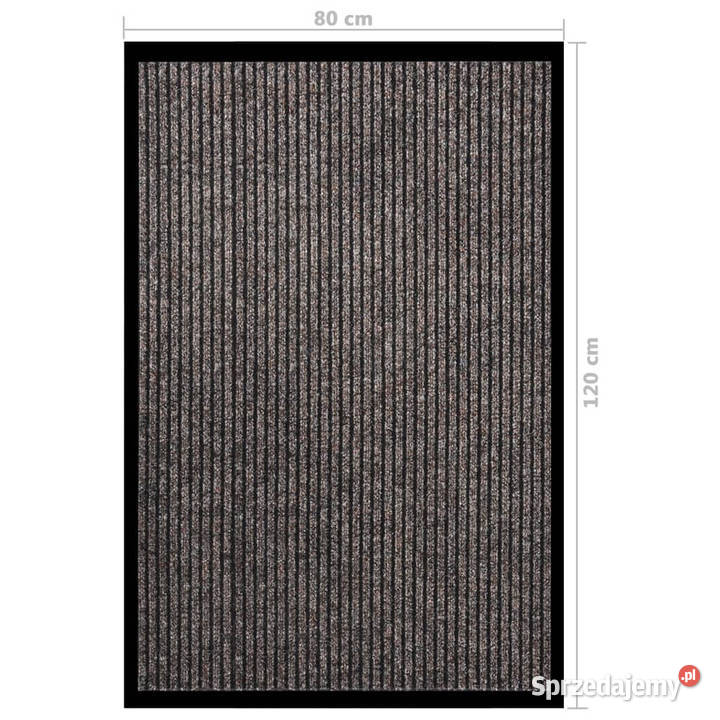 Wycieraczka prążkowana beżowa 80 x 120 WM331603 mazowieckie Warszawa sprzedam