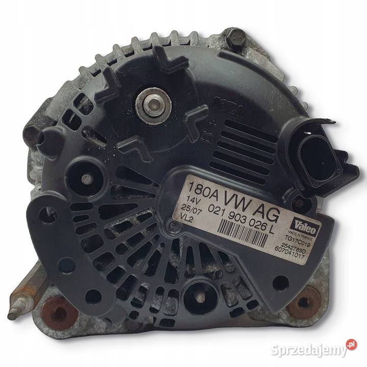ALTERNATOR VW Passat B6 20 TDI 021903026L Układ elektryczny, zapłon