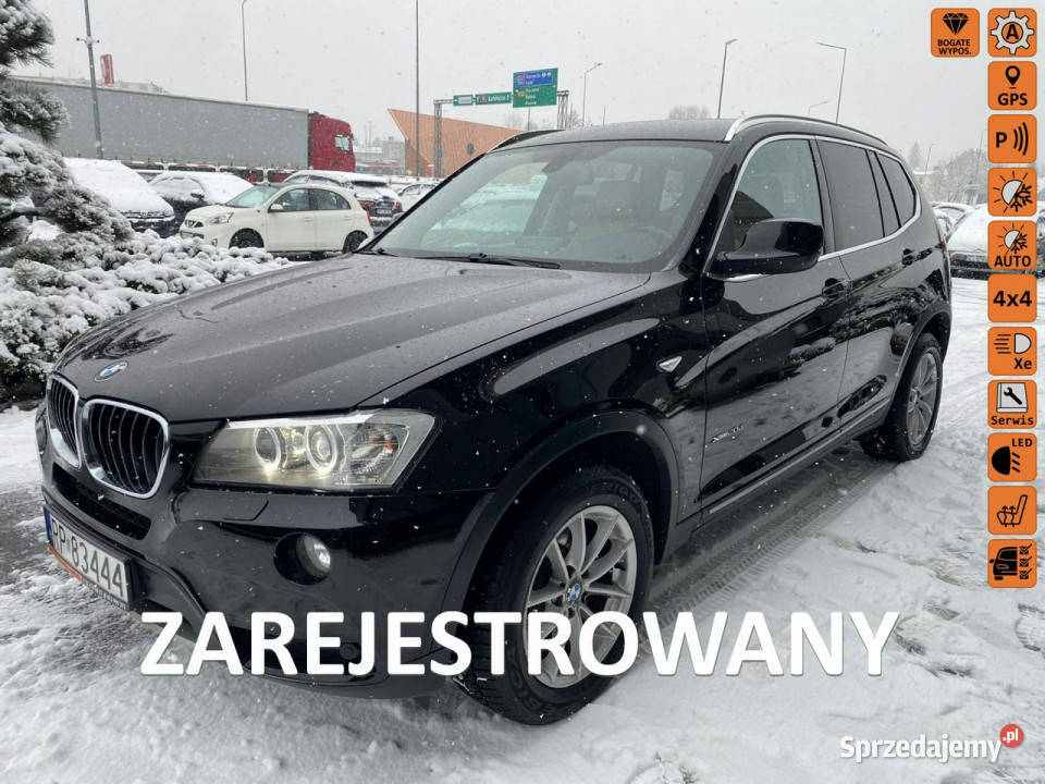 BMW X3 4x4 AUTOMAT navi podgrz fotele led Żory