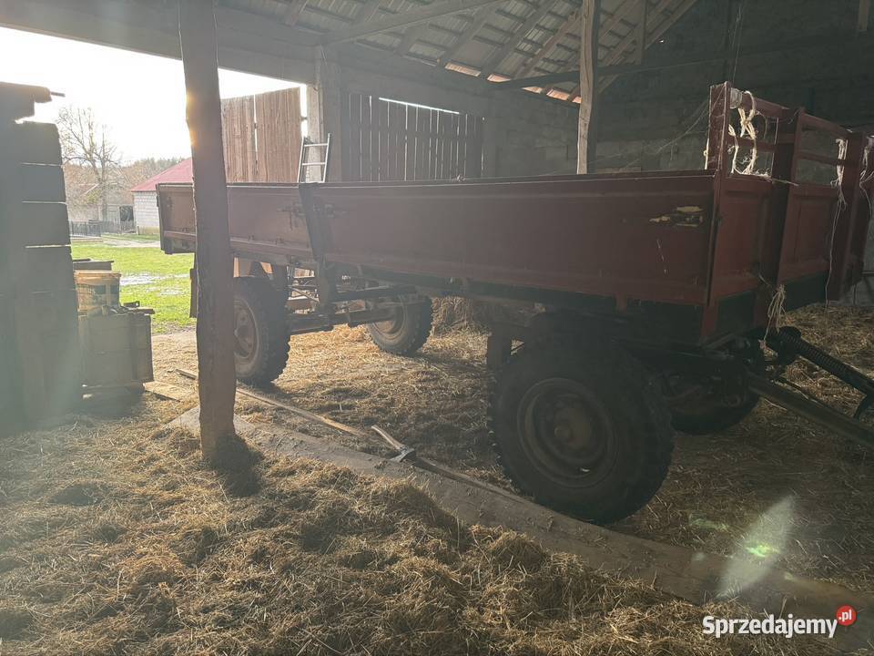 Przyczepa rolnicza ciężarowa Kakerbeck HL 6102 nieuszkodzony