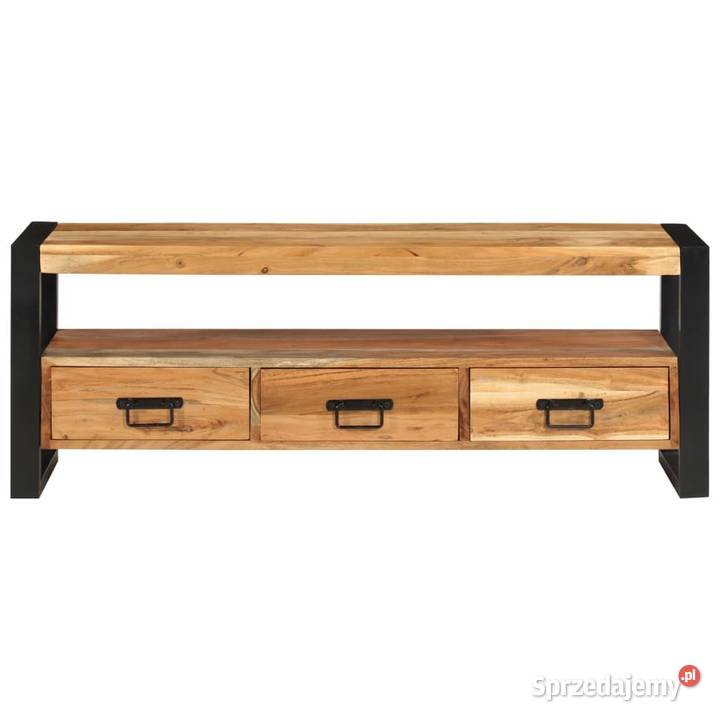vidaXL Szafka pod TV 120x30x45 lite drewno
