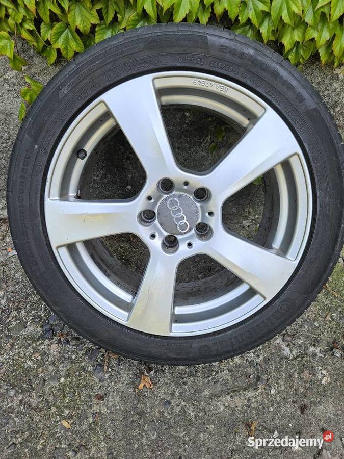 Alofelgi brock 5x112 z oponami 2454017 vw audi Prochowice