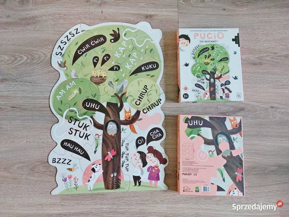 Pucio Co słychać układanka drzewo puzzle Kraków