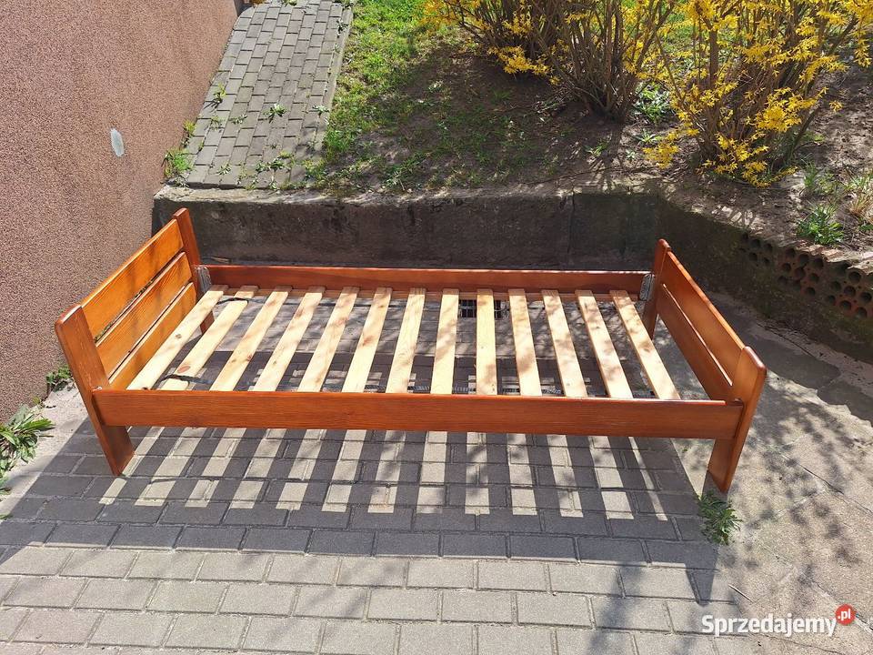 Łóżko sosnowe 90x200 205cm Poznań