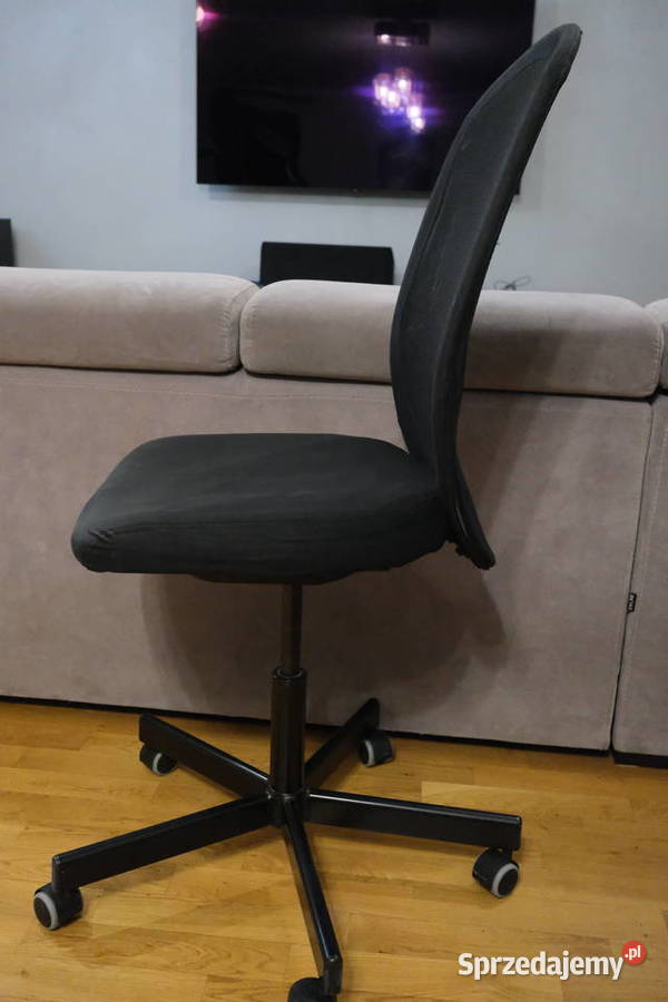 Krzesło biurowe obrotowe IKEA FLINTAN czarne Warszawa