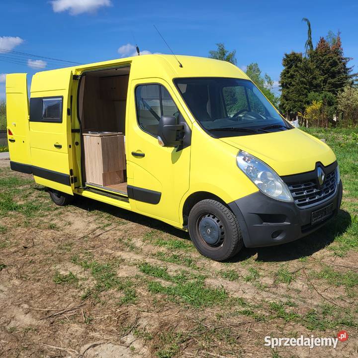 Renault Master 2L2H 23 DCI kamper super stan mazowieckie Góra Kalwaria