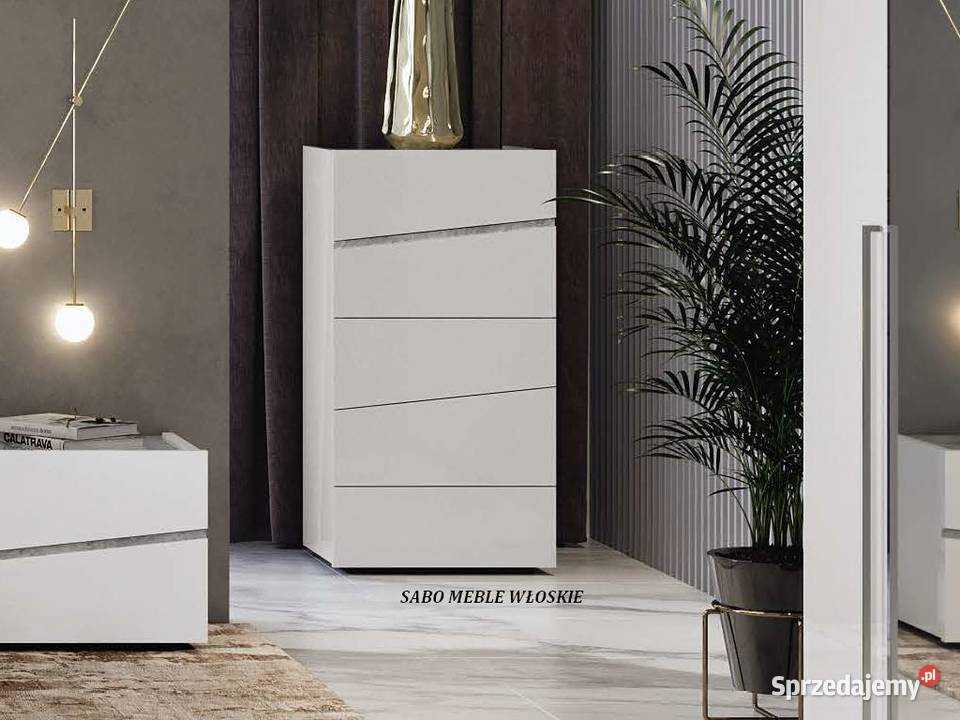 Zestaw do sypialni Kolekcja ELBA 167 biała Przemyśl