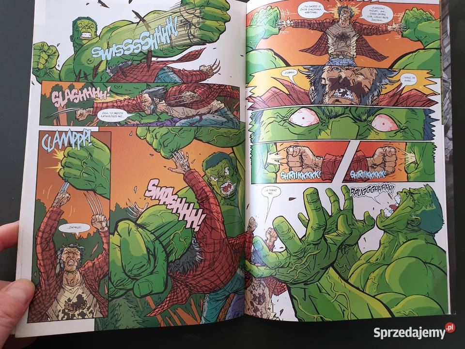 Hulk Wolverine wydawnictwo Mandragora sprzedam