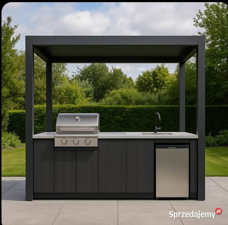 Nowoczesna kuchnia ogrodowa HPL wolnostojąca pomorskie Tczew sprzedam