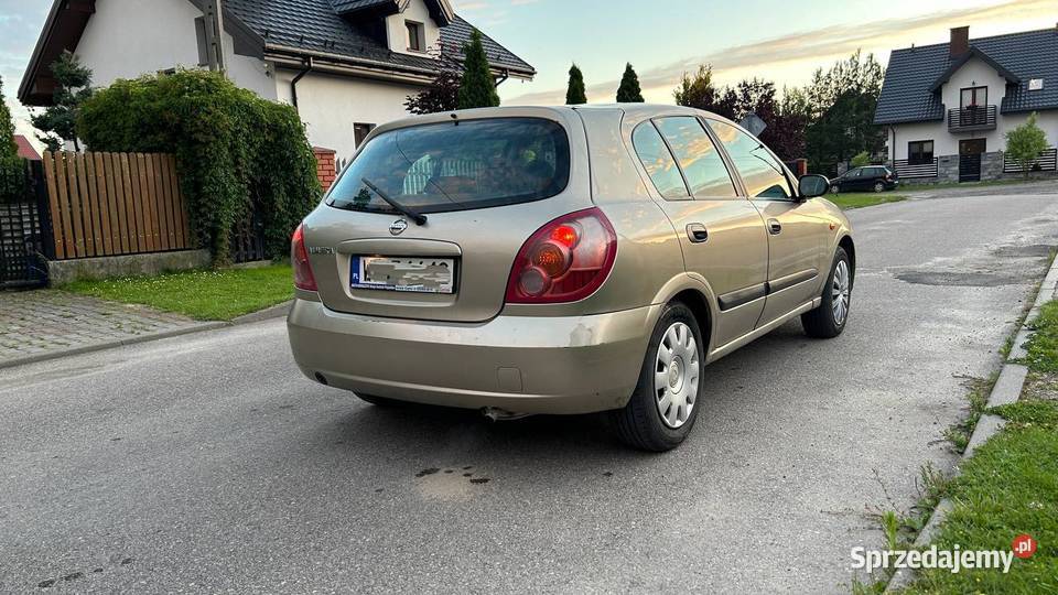 Nissan Almera 15 Benzgaz 170 przebieg klima Pilawa