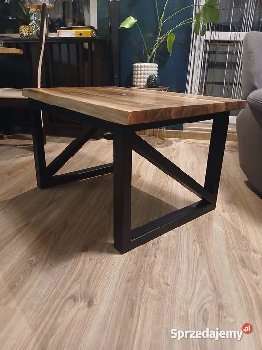 Stolik kawowy orzech loft Żory sprzedam