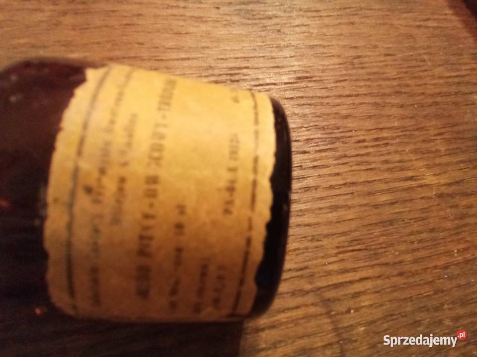 Mała pusta butelka Wawel miodzie pitnym trójniak Antyki, Sztuka, Kolekcje Warszawa